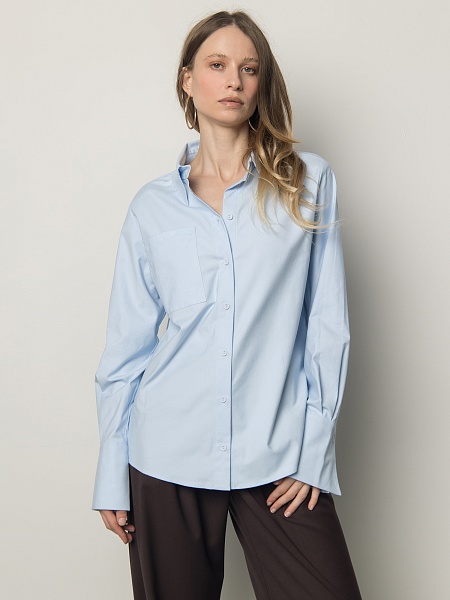 Рубашка из смесового хлопка